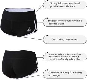 img 1 attached to 🏃 Kipro Women's Active Shorts: Your Ultimate Fitness Companion for Running, Gym, and Yoga Workouts