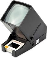 🔍 kodak 35mm slide and film viewer - battery powered, triple magnification, led lighted viewing – for 35mm slides &amp; film negatives logo