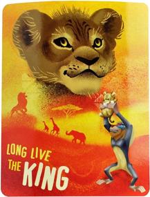img 4 attached to Disney The Lion King Kids Fleece Blanket & Throw: Super Soft, Warm, Breathable Fabric Comfort for Nap Time, 45 x 60 inch Collectible Ideal for Newborns, Toddlers, Babies, Children