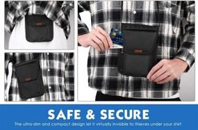 img 3 attached to 🔒 MoKo Anti-Theft Passport Wallet Holder