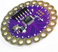 основная плата bolsen lilypad 328 с микроконтроллером atmega328p atmega328 16m diy kit с micro usb, attiny85 lilytiny, основная плата с buzzer, ws2812 rgb, cr2032, temt6000 (1 шт atmega328p) логотип