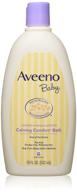 🛀 aveeno baby calming comfort bath: 18 oz - 2 pk - gentle & soothing formula logo