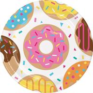 donut time paper plates 24 логотип