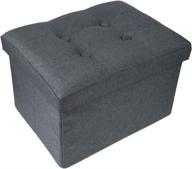 margot foldable footrest thickened upholstered logo