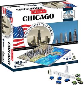 img 4 attached to 🏙️ Chicago Skyline Puzzle by 4D Cityscape