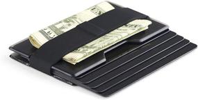 img 2 attached to 💼 Sleek and Stylish Radix Slim Wallet: Ideal Smoke Black Men's Accessories