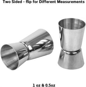 img 2 attached to 🍹 SourceTon Jiggers Stainless Steel Cocktail Garnish