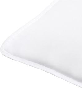 img 2 attached to 🛏️ Medium Density King Size 2-Pack Down Alternative Bed Pillows from Amazon Basics