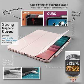 img 2 attached to TineeOwl Generation Ultra Slim Tri Fold Lightweight Tablet Accessories