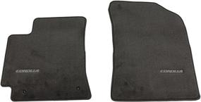 img 2 attached to Genuine Toyota Accessories PT206-02102-45 Custom Fit Carpet Floor Mat - (Brown)