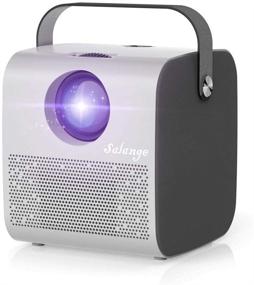 img 4 attached to 🎥 Optimized Outdoor Movies Bluetooth Speaker with Portable Projector