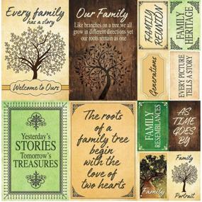 img 1 attached to Reminisce Family Tree Poster Stickers