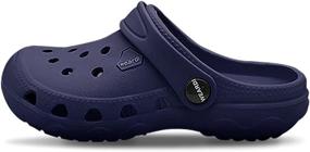 img 2 attached to 💦 Blue200 Boys' Garden Water Sandals Slipper in Clogs & Mules for Shoes