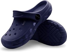 img 4 attached to 💦 Blue200 Boys' Garden Water Sandals Slipper in Clogs & Mules for Shoes