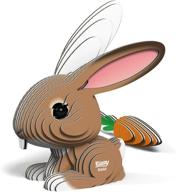 eugy кролик экологичная бумажная головоломка логотип