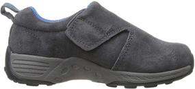 img 2 attached to 👞 Мокасины для мальчиков - детские обувь Merrell Jungle Outdoor цвета Gunsmoke