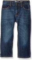 👖 tumbled medium toddler classic jeans - boys' clothing jeans logo