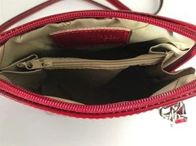 img 1 attached to 👜 LaGaksta Women's Italian Leather Crossbody Wallet: Stylish Handbags & Wallets for Effortless Organization