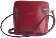 👜 lagaksta women's italian leather crossbody wallet: stylish handbags & wallets for effortless organization logo