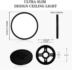 img 1 attached to Ceiling Fixture Temperatures Adjustable Dimmable Lighting & Ceiling Fans