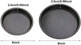 img 3 attached to Stainless Steel Carbon Non Stick Bakeware