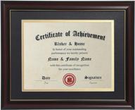 elsker home 8 5×11 certificate frame home decor логотип