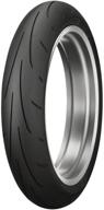 🏍️ dunlop sportmax q3+ front tire - 120/70zr-17 (58w) - fits aprilia caponord 1200 abs 2014-2018 - motorcycle tire logo