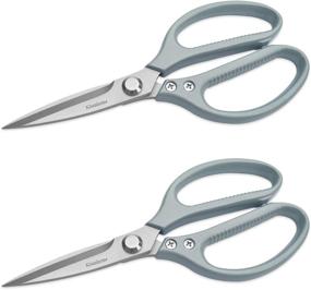 img 4 attached to 🔪 Kbenison Leather Scissors: High-Quality Stainless Sewing Shears for Effortless Cutting - Perfect for Crafting, Tailoring, Fabrics, Belts, and More!