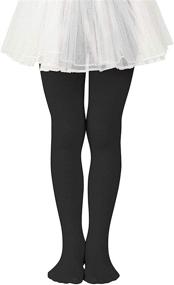 img 4 attached to 👧 Comfortable Stretchy Leggings for Toddler Girls - Trendy Tights Clothing Choice