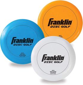 img 4 attached to 🥏 Ultimate Disc Golf Pro Set by Franklin Sports - 3 Premium Discs for Superior Performance