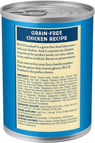 img 2 attached to 🐾 Blue Buffalo Freedom Grain-Free Adult Wet Dog Food, 12.5 oz - Pack of 12 Cans