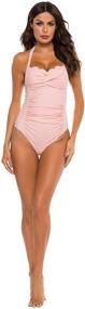 img 2 attached to B2Prity Swimsuit Control Bathing Swimwear Women's Clothing