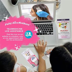 img 1 attached to 🪄 Fairy LiceMothers' MagicWand: A Metal Comb for Effective Head Lice Removal, Ideal for Thick and Thin Hair