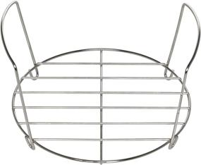 img 4 attached to Instant Pot Official Stainless Steel Wire Roasting Rack - Perfect for 6-Quart and 8-Quart Cookers