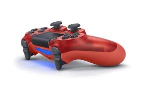 img 2 attached to Sony Dualshock 4 Wireless Controller for PlayStation 4 - Red Crystal - PS4