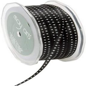 img 1 attached to May Arts 8 Inch Ribbon Black