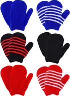 stretch mittens knitted toddler supplies boys' accessories logo