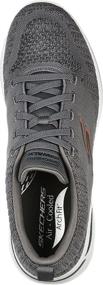 img 2 attached to Skechers Fit Athletic Workout Walking Charcoal