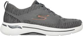 img 1 attached to Skechers Fit Athletic Workout Walking Charcoal