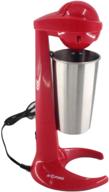 stainless steel electric milkshake machine in vibrant red - ideal for making milkshakes логотип