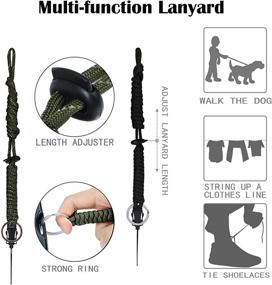 img 3 attached to Фонарик для мобильного телефона IronSeals Paracord Survival