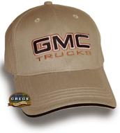 gmc trucks hat racing decal logo