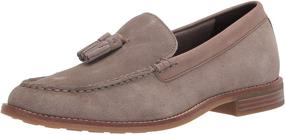 img 4 attached to SPERRY Topsfield Tassel Taupe Suede