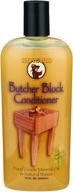 🔪 howard butcher block conditioner 12oz: nourish and protect your butcher block with ease logo
