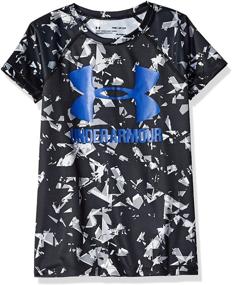 img 3 attached to 👧 Under Armour Novelty Turquoise Girls' Clothing - X Small Size - Stylish and Functional Attire for Active Young Girls