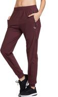 🏃 baleaf women's joggers pants: athletic, quick-dry, with zipper pockets for running, jogging, and hiking logo
