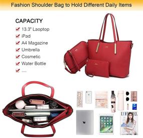 img 1 attached to LOVEVOOK Handbags Shoulder Ladies Satchel