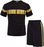 👕 premium jogging tracksuit shirt: short sports men's clothing for enhanced performance logo