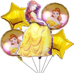 img 4 attached to Disney Princess Balloons Birthday Decorations Event & Party Supplies