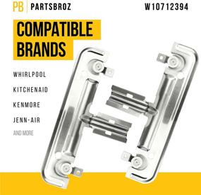 img 3 attached to 🧽 W10712394 Rack Adjuster Kit: Compatible with Kenmore Dishwashers - Superior Replacement for AP5956100, W10350376, PS10064063, W10238418, W10253546, W10712394VP